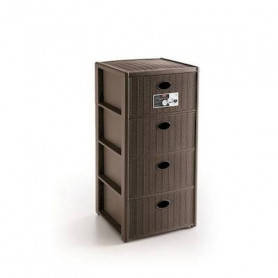 CASSETTIERA ELEGANCE 4 TORTORA