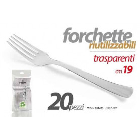 20 FORCHETTE RIU.PS.TR 19CM D502-20T