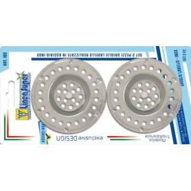 SET 2 GRIGLIE LAVELLO INOX