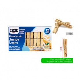 MOLLETTE JUMBO LEGNO IRGE 12 PZ