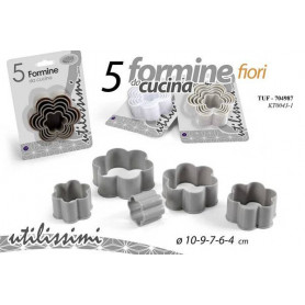 TUF/SET 5PZ FORMINE FIORI ASS KT0043-1