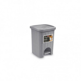 PATTUMIERA DA BAGNO 6 LT ELEGANCE STONE GREY
