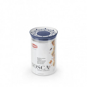 BARATTOLO TONDO TOSCA 1,2 LT BIANCO/BLUE