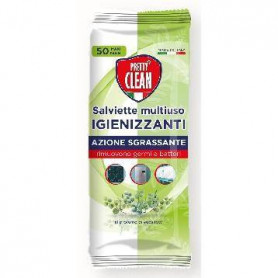 SALVIETTE IGIENIZZANTI ALL"EUCALIPTO 50 PZ