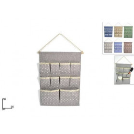 APPENDINO BAGNO TESSUTO 10 POSTI 50X36 CM