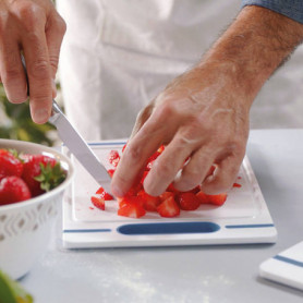 TAGLIERE ITALIAN CHEF BIANCO/TORTORA M