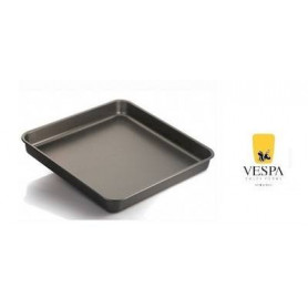 TEGLIA PER PIZZA QUADRA CM 30X30XH3