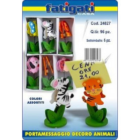 PORTAMESSAGGI DECORO ANIMALI