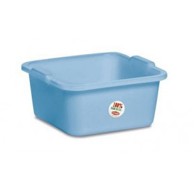 BACINELLA QUADRA PE CM 30 AZZURRO