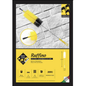 LAVABOTTIGLIE CON CIUFFO RUFFINO