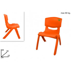 SEDIA BIMBO ARANCIO