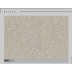 ROTOLO CRISTAL GLITTER ORO H 140