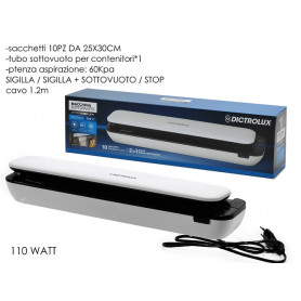 MACCHINA SOTTOVUOTO PRO WAKUM 2IN1 110W