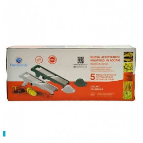 AFFETTATRICE ACCIAIO IN BLISTER