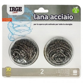 LANA ACCIAIO 2 ROTOLI 15 GR