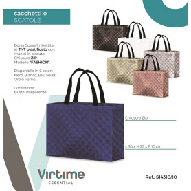 BORSA PADD&MET 25X30X10 CM C/ZIP