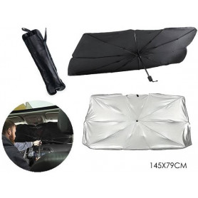 PARASOLE PIEGHEVOLE PER AUTO 145X79CM