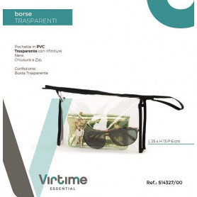 POCHETTE PVC 25X13X6 CM