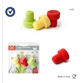TAPPO BOTTIGLIA SINTETICO 3PZ