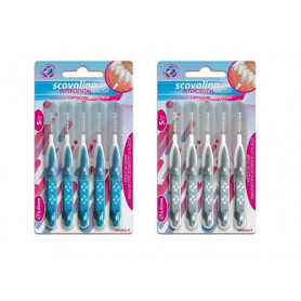 SCOVOLINO INTERDENTALE 5 PZ C/CAPPUCCI