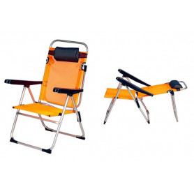 SEDIA RECLINABILE ALL/TXT 61,5X57X96,5