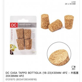 TAPPO BOTTIGLIA (18-23)X30MM 4 PZ