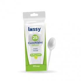 CUCCHIOAINI PS RIUTIZ. 25 PZ BIANCHE LUSSY