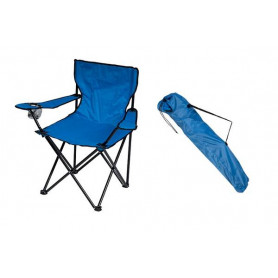 SEDIA DA CAMPEGGIO 50X50XX80 CM BLU