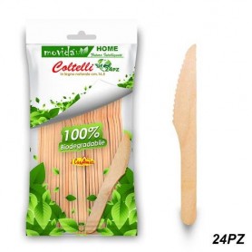 LEGNO COLTELLO BIO 24 PZ CM 16,5
