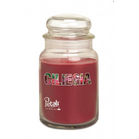 CANDELA 100 ORE PETALI CILIEGIA