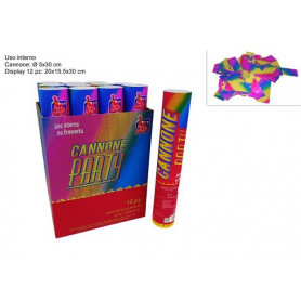 CANNONE PARTY MULTICOLOR 30 CM