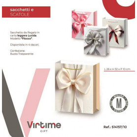 SACCH.REG.CARTA 32X26X10 CM FIOCCO