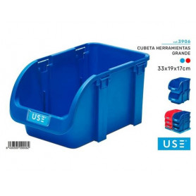 SECCHIELLO PER ATTREZZI GRANDE (ROSSO E BLU)