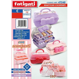 BEAUTYCASE C/SCOMPARTI 28*15*15 CM