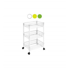 CARRELLO MITO 3 CESTE BIANCO