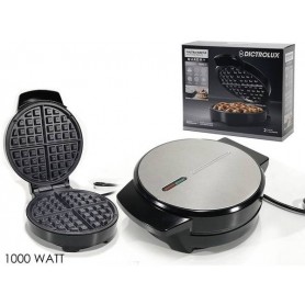 PIASTRA WAFFLE QUADRY 1000W NERO