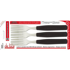 SET 6 Pz FORCHETTE DA TAVOLA NER