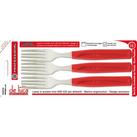 SET 6 Pz FORCHETTE DA TAVOLA ROS