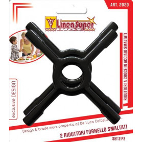 SET 2  RIDUTTORI A CROCE Smaltati  cm13