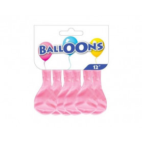 PALLONE 12" 10PZ ROSA