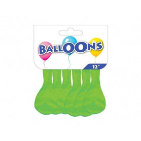 PALLONE 12" 10PZ VERDE LIMONE