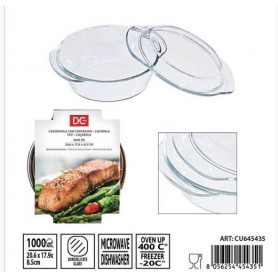 CASSERUOLA C/COP.1000ML 20.6X17.9X8.5CM