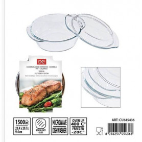 CASSERUOLA C/COP.1500ML 23.4X20.7X9.4CM