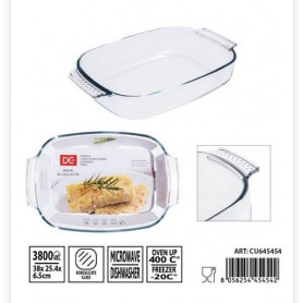 PIROFILA VETRO C/MAN.3800ML 38X25.4X6.5CM