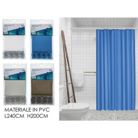 TENDA DOCCIA L240XH200CM 4ASS.