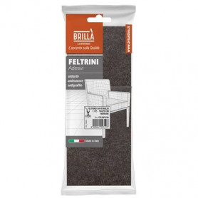 FELTRINO RITAGLIO MARRONE 10X25 CM