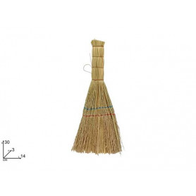 SCOPA SAGGINA C  MANICO LEGNO 30CM