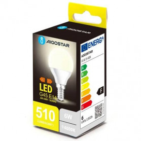 LED G45 E14 6W 4000K