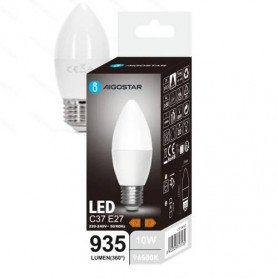 LED C37 E27 10W 6500K