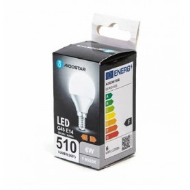 LED G45 E14 6W 6500K